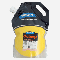 [DERIVAN 1C2LY] DERIVAN Challenge Acrylic Paint 2000ml Yellow