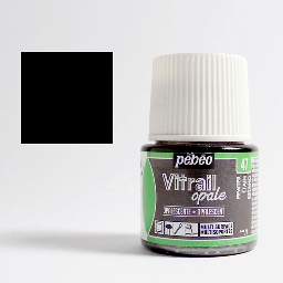 [PEBEO 050047] PEBEO Vitrail Opalescent Glass Paint 45ml 47 Pewter