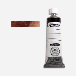 [SCHMINCKE 11610009] SCHMINCKE Norma Oil Color 35ml Burnt Sienna