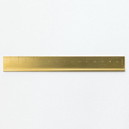 [TRAVELER'S 42167006] TRAVELER'S Brass Ruler