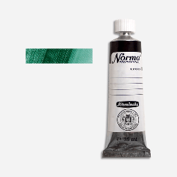 [SCHMINCKE 11502009] SCHMINCKE Norma Oil Color 35ml Chromium Oxide Green Brilliant (Viridian)