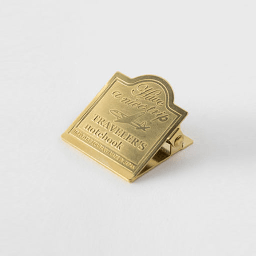 [TRAVELER'S 43090006] TRAVELER'S Notebook Brass Clip Airplane