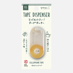 [MIDORI 49665006] MIDORI XS Tape Dispenser White