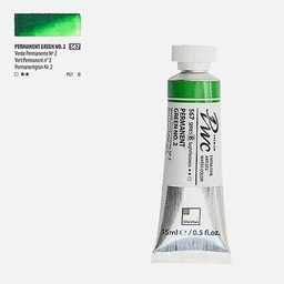 [SHINHAN 1210152-0567] SHINHAN Premium Watercolor 15ml 567 Permanent Green 2