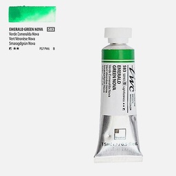 [SHINHAN 1210152-0583] SHINHAN Premium Watercolor 15ml 583 Emerald Green Nova