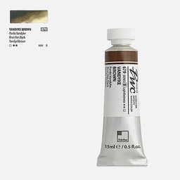 [SHINHAN 1210152-0679] SHINHAN Premium Watercolor 15ml 679 Vandyke Brown 1