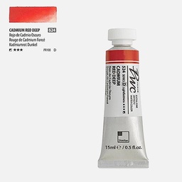 [SHINHAN 1210154-0524] SHINHAN Premium Watercolor 15ml 524 Cadmium Red Deep