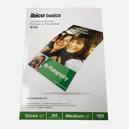 [IBICO PF5000] IBICO Basics Laminating Pouch 100mic A4 x 100