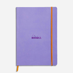 [RHODIA 117409] RHODIA Softcover Notebook 90gsm Lined A5 x 80 Iris