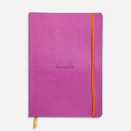 [RHODIA 117411] RHODIA Softcover Lined Notebook 90gsm A5 x 80 Lilac