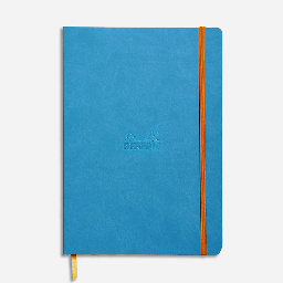 [RHODIA 117457] RHODIA Softcover Dot Notebook 90gsm A5 x 80 Turquoise Blue
