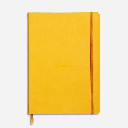 [RHODIA 117466] RHODIA Softcover Dot Notebook 90gsm A5 x 80 Daffodil Yellow