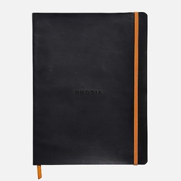 [RHODIA 117552] RHODIA Softcover Dot Notebook 90gsm B5 x 80 Black