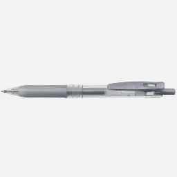 [ZEBRA JJE15-S] ZEBRA Sarasa Clip Roller Pen 1.0mm Silver