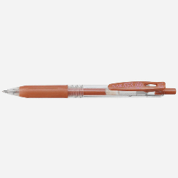 [ZEBRA JJE15-CO] ZEBRA Sarasa Clip Roller Pen 1.0mm Bronze