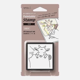 [MIDORI 35393006] MIDORI Paintable Stamp Goat