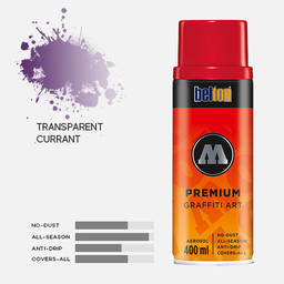 [MOLOTOW 327306] MOLOTOW Premium Spray Paint 400ml 241 Transparent Currant