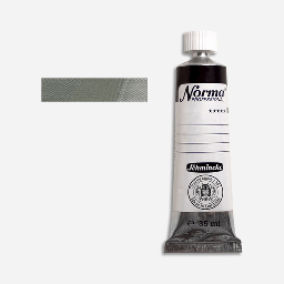 [SCHMINCKE 11800009] SCHMINCKE Norma Oil Color 35ml Silver