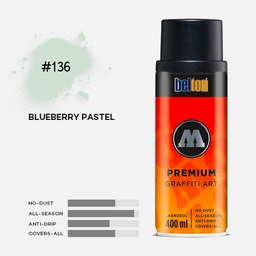 [MOLOTOW 327037] MOLOTOW Premium Spray Paint 400ml 136 Blueberry Pastel