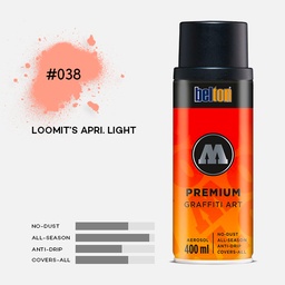 [MOLOTOW 327081] MOLOTOW Premium Spray Paint 400ml 038 LOOMIT’S Apricot Light