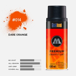 [MOLOTOW 327085] MOLOTOW Premium Spray Paint 400ml 014 Dare Orange