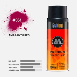 [MOLOTOW 327099] MOLOTOW Premium Spray Paint 400ml 061 Amaranth Red