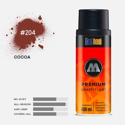 [MOLOTOW 327126] MOLOTOW Premium Spray Paint 400ml 204 Cocoa