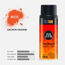 [MOLOTOW 327134] MOLOTOW Premium Spray Paint 400ml 035 Salmon Orange