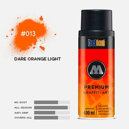[MOLOTOW 327184] MOLOTOW Premium Spray Paint 400ml 013 Dare Orange Light