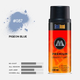 [MOLOTOW 327208] MOLOTOW Premium Spray Paint 400ml 087 Pigeon Blue