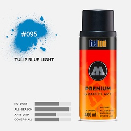 [MOLOTOW 327213] MOLOTOW Premium Spray Paint 400ml 095 Tulip Blue Light