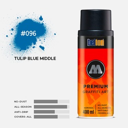 [MOLOTOW 327214] MOLOTOW Premium Spray Paint 400ml 096 Tulip Blue Middle