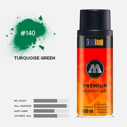 [MOLOTOW 327219] MOLOTOW Premium Spray Paint 400ml 140 Turquoise Green
