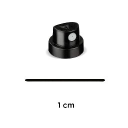 [MOLOTOW 9020-100] MOLOTOW Coversall Spray Paint Cap Skinny (Black & White)