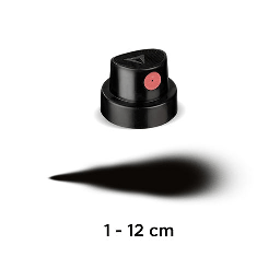 [MOLOTOW 9021-100] MOLOTOW Spray Paint Cap Molotow Fat Cap (Black & Pink)