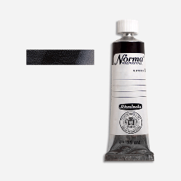 [SCHMINCKE 11702009] SCHMINCKE Norma Oil Color 35ml Black Iron Oxide