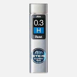 [PENTEL C273-H] PENTEL Ain Stein Graphite Lead 0.3mm H x 15