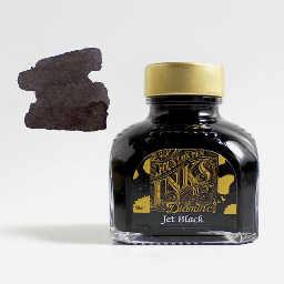 [DIAMINE 700987827569] DIAMINE Fountain Pen Ink 80ml Jet Black