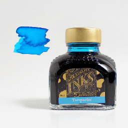 [DIAMINE 700987827811] DIAMINE Fountain Pen Ink 80ml Turquoise