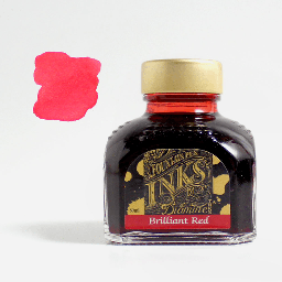 [DIAMINE 700987828184] DIAMINE Fountain Pen Ink 80ml Brilliant Red