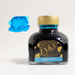 [DIAMINE 700987827941] DIAMINE Fountain Pen Ink 80ml Aqua Blue