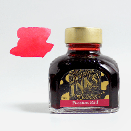 [DIAMINE 700987828375] DIAMINE Fountain Pen Ink 80ml Passion Red