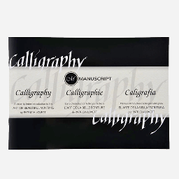 [MANUSCRIPT MC387B] MANUSCRIPT Calligraphy Book