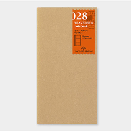 [TRAVELER'S 14402006] TRAVELER'S Notebook 028 Card File