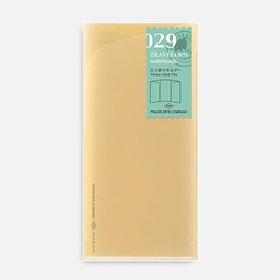 [TRAVELER'S 14403006] TRAVELER'S Notebook 029 Three-Fold File