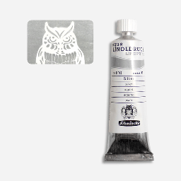 [SCHMINCKE 19810009] SCHMINCKE Aqua Linoprint Ink 35ml Silver