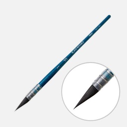 [HOLBEIN 204151] HOLBEIN SQ-1 Black Resable Synthetic Squirrel Quill Brush 1