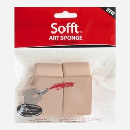 [PANPASTEL 8061031-T] PANPASTEL Sofft Flat Angle Slice Art Sponge x 2