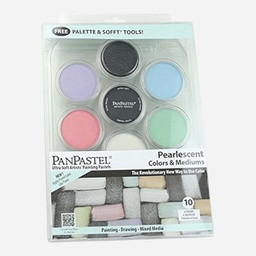 [PANPASTEL 8030113-0] PANPASTEL Artist Pastel Pearlescent Colors & Mediums Set x 10