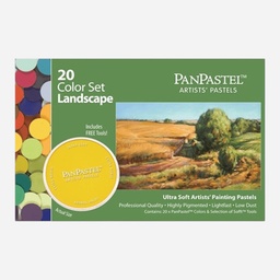 [PANPASTEL 8030202-0] PANPASTEL Artist Pastel Landscape Colors Set x 20